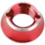 Dilwe Control Switch Nut, Metal Switch Nut Wrench Radio Control Controller Upgrade Part Set for Futaba JR(Red)