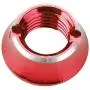 Dilwe Control Switch Nut, Metal Switch Nut Wrench Radio Control Controller Upgrade Part Set for Futaba JR(Red)