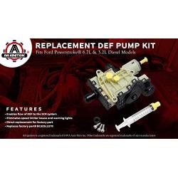 Diesel Exhaust Fluid Pump Kit - Reductant Heater Sending Unit - Compatible with Ford Vehicles - F250, F350, F450, F550 Super Duty 2011 - 2016 - Replaces BC3Z5L227K, BC3Z5L229L, 904-369, 904369 - Urea