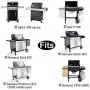 QuliMetal 7638 17.5 Inches Cooking Grates for Weber Spirit 300 Series, Spirit 700, Genesis Silver Gold Platinum B/C, Genesis 1000-3500, Weber 900 Gas Grills, Case Iron Grill Grate for Weber 7639 7525 QuliMetal 7638 17.5 Inches Cooking Grates for Weber Spirit 300 Series, Spirit 700, Genesis Silver Gold Platinum B/C, Genesis 1000-3500, Weber 900 Gas Grills, Case Iron Grill Grate for Weber 7639 7525