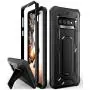ArmadilloTek Vanguard Designed for Samsung Galaxy S10 Plus Case (2019 Release) Military Grade Full-Body Rugged with Kickstand Without Built-in Screen Protector (Black)