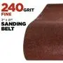 Makita 15 Piece - 3'' Multi-Grit Sanding Belt Set For 3''x21'' Belt Sanders – Complete Sanding Set For Wood & Metal - 60-240 Grits Makita 15 Piece - 3'' Multi-Grit Sanding Belt Set For 3''x21'' Belt Sanders – Complete Sanding Set For Wood & Metal - 60-240 Grits