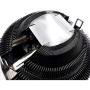 PICKME Aluminum CPU Cooler Radiator, RGB Heat Sink Silent PC CPU Cooling Cooler Heatsink Fan for Intel LGA/115X/775/1366