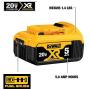 DEWALT 20V MAX XR 20V Battery, 5.0-Ah, 2-Pack (DCB205-2) DEWALT 20V MAX XR 20V Battery, 5.0-Ah, 2-Pack (DCB205-2)