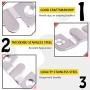 Hilitchi 120Pcs Small Metal Universal Sectional Sofa Interlocking Furniture Connector Bracket with Screws
