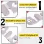 Hilitchi 120Pcs Small Metal Universal Sectional Sofa Interlocking Furniture Connector Bracket with Screws