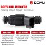 Injectors,cciyu 4 Holes Fuel Injectors Set fit for 99-01 for Jeep for Cherokee,99-04 for Jeep for Grand Cherokee/Wrangler,00-03 for Dodge for Ram 2500 Van/Ram 3500 Van 0280155784,6 Pieces