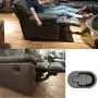 Universal Metal Recliner Handle, 2 Pcs Pack, Replacement Part for Most Brands of Sofa, Couch, Loveseat, Chair Universal Metal Recliner Handle, 2 Pcs Pack, Replacement Part for Most Brands of Sofa, Couch, Loveseat, Chair