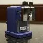 SharpTank - Portable Pencil Sharpener (Metallic Plum) - Compact & Quiet Classroom Sharpener That Gets Straight to The Point!