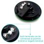 Eletric Car Horn Kit 12V Super Loud High Tone and Low Tone Metal Twin with Green Protective Grill Works on Any 12 Volt Vehicle Horn Including Cars, Trucks, Vans, Motorcycles, Buses, Buses,Boats…