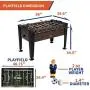 Rally and Roar Foosball Table Game – 56” Standard Size Fun, Multi Person Table Soccer Adults, Families - Recreational Foosball Games Game Rooms, Arcades, Bars, Parties, Family Night Rally and Roar Foosball Table Game – 56” Standard Size Fun, Multi Person Table Soccer Adults, Families - Recreational Foosball Games Game Rooms, Arcades, Bars, Parties, Family Night