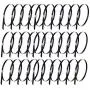 OBTANIM 30 Pcs Metal Zip Ties, Heavy Duty Multi-Purpose 304 Stainless Steel Exhaust Wrap Strap Coated Self Locking Cable Zip Ties (7.9 Inch) OBTANIM 30 Pcs Metal Zip Ties, Heavy Duty Multi-Purpose 304 Stainless Steel Exhaust Wrap Strap Coated Self Locking Cable Zip Ties (7.9 Inch)
