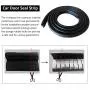 VUAOHIY Door Rubber Seal Strip Trim Seal with Side Bulb for Cars,Trucks, Boats, RVs and Home Applications, Car Door Weather Striping (20Ft) VUAOHIY Door Rubber Seal Strip Trim Seal with Side Bulb for Cars,Trucks, Boats, RVs and Home Applications, Car Door Weather Striping (20Ft)
