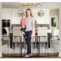 Regalo Deluxe Home Accents 74-Inch Widespan Safety Gate, Includes 4 Pack of Wall Mounts
