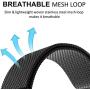 Koreda Compatible with Samsung Galaxy Watch 42mm/Galaxy Watch 3 41mm/Galaxy Watch Active 2 40mm 44mm Bands, 20mm Stainless Steel Mesh Loop Replacement Bracelet Strap for Galaxy Watch Active 40mm