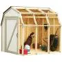2x4basics 90190MI Custom Shed Kit with Barn Roof 2x4basics 90190MI Custom Shed Kit with Barn Roof