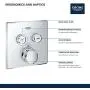 Grohe 29141000 Grohtherm SmartControl Thermostatic Trim, Starlight Chrome Grohe 29141000 Grohtherm SmartControl Thermostatic Trim, Starlight Chrome