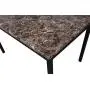 Roundhill Furniture 5 Piece Citico Metal Dinette Set with Laminated Faux Marble Top - Black Roundhill Furniture 5 Piece Citico Metal Dinette Set with Laminated Faux Marble Top - Black