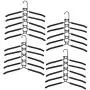YiSeyruo Clothes Hangers Space Saving: 4 Pack 5 in 1 Multi Layer Metal Hanger Racks Non-Slip Foam Padded Heavy Duty Thick Magic Hanger Closet Organizers and Storage for Coat Sweater Suit T-Shirt. YiSeyruo Clothes Hangers Space Saving: 4 Pack 5 in 1 Multi Layer Metal Hanger Racks Non-Slip Foam Padded Heavy Duty Thick Magic Hanger Closet Organizers and Storage for Coat Sweater Suit T-Shirt.