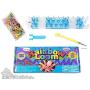 Rainbow Loom Crafting Kit includes Loom, Metal Hook, Mini Rainbow Loom, 600 Rubber Bands + 24 Clips