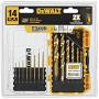 DEWALT DW1341 14-Piece Titanium Speed Tip Drill Bit Set