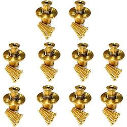 Wood Deck Brass Anchor for Pool Safety Cover (10 Pack)