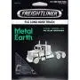 Fascinations Metal Earth Freightliner Long Nose Truck 3D Metal Model Kit Fascinations Metal Earth Freightliner Long Nose Truck 3D Metal Model Kit