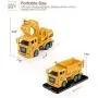 Mini Construction Trucks, GEYIIE Construction Vehicles Site for kids Engineering Toys Playset for Boys, Pull Back Cars Excavator Digger Tractor Bulldozer Dump Cement Toys Gifts for Holiday Party Favor Mini Construction Trucks, GEYIIE Construction Vehicles Site for kids Engineering Toys Playset for Boys, Pull Back Cars Excavator Digger Tractor Bulldozer Dump Cement Toys Gifts for Holiday Party Favor