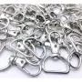 YIXI-SBest 60Pcs 360° Metal Swivel Trigger Snap Hooks Lobster Claw Clasps, Wide 3/4 Inch D Ring, Large Size Keychain Hooks, 20mm in ID, 40mm in Length (3/4”, Silver) YIXI-SBest 60Pcs 360° Metal Swivel Trigger Snap Hooks Lobster Claw Clasps, Wide 3/4 Inch D Ring, Large Size Keychain Hooks, 20mm in ID, 40mm in Length (3/4”, Silver)