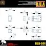Option Parts 3D Print Plastic, Metal Tube DIY for 1/100 Scale Hobby Gundam Model kit Option Parts 3D Print Plastic, Metal Tube DIY for 1/100 Scale Hobby Gundam Model kit