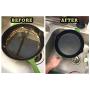 The Ringer - The Original Stainless Steel Cast Iron Cleaner, Patented XL 8x6 Inch Design