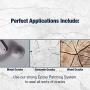 3 Part EPOXY Mortar Patching System - Contains Resin, Hardener & Aggregate. Fills Cracks, Holes, Pits & More! Bonds to Concrete, Asphalt, Wood & Metal. (50 lb Pail)