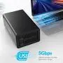 ORICO 2 Bay USB 3.0 to SATA External Hard Drive RAID Enclosure Support 32TB, 2.5/3.5 inch HDD SSD Enclosure for Music Photo Video Data Storage Backup (Support RAID) ORICO 2 Bay USB 3.0 to SATA External Hard Drive RAID Enclosure Support 32TB, 2.5/3.5 inch HDD SSD Enclosure for Music Photo Video Data Storage Backup (Support RAID)