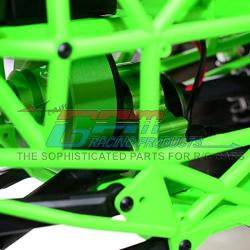 Axial SMT10 Grave Digger (AX90055) Upgrade Parts Aluminum Center Transmission Case - 1 Set Green