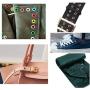 Witlans 600 Sets Metal Grommet Kit,3/16 Inch Multi-Color Eyelets Grommets Set with 3 Installation Tools for Shoes Clothes Bags Canvas Leather DIY Crafts (12 Colors) Witlans 600 Sets Metal Grommet Kit,3/16 Inch Multi-Color Eyelets Grommets Set with 3 Installation Tools for Shoes Clothes Bags Canvas Leather DIY Crafts (12 Colors)