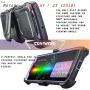 COVRWARE Iron Tank Case for Moto Z3 Play/Moto Z3 with Built-in [Screen Protector] Heavy Duty Full-Body Rugged Holster Armor Case [Brushed Metal Texture Design][Belt Swivel Clip][Kickstand], Purple