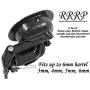 Reliable Recliner Replacement Parts HANDLE COMES WITH CABLE HOOK Small Oval Black Plastic Pull Recliner Handle 3'' by 3.5'' fits Ashley and Other Manufacturer Brands. Handle Only - Fits both 3mm and 6mm Cables (Car Door Flapper Style) Chair Release Handle