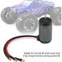 keyren 1515 Motor Metal Motor, Metal 2200KV Compact RC Motor, Brushless RC Vehicle for 1/8 Scale RC Car RC Short-Course Truck RC Crawler Car