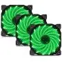 uphere 3-Pack Long Life Computer Case Fan 120mm Cooling Case Fan for Computer Cases Cooling 15LED Green,15G3-3 uphere 3-Pack Long Life Computer Case Fan 120mm Cooling Case Fan for Computer Cases Cooling 15LED Green,15G3-3
