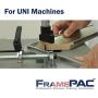 V Nails for Hardwood Picture Frames - 7mm (1/4 Inch) - [4000 V-Nail Pack, Stacked] - Universal (UNI) - Ultra Strong Vnail Wedges for Picture Framing - Joining Picture Frame Corners