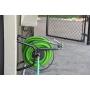 Yard Butler Handy Reel Easy Winding Heavy Duty Metal Garden 75’ Water Hose Reel Low Profile Portable Ground Or Wall Mount– IHR-1SLV Hammered Silver Vein