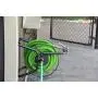 Yard Butler Handy Reel Easy Winding Heavy Duty Metal Garden 75’ Water Hose Reel Low Profile Portable Ground Or Wall Mount– IHR-1SLV Hammered Silver Vein
