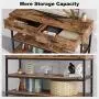 IRONCK Industrial TV Stand for 55 Inch TV with Drawers, TV Stand Console Table Entertainment Center for Living Room, 47.2x15.7x29.5 Inches, Vintage Brown IRONCK Industrial TV Stand for 55 Inch TV with Drawers, TV Stand Console Table Entertainment Center for Living Room, 47.2x15.7x29.5 Inches, Vintage Brown