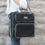 Everything Mary Deluxe Black & Floral Scrapbook Carrying Storage Tote - Compatible with Standard IRIS Boxes – Portable Travel Craft Bag with Handle & Shoulder Strap for Pages, Paper Everything Mary Deluxe Black & Floral Scrapbook Carrying Storage Tote - Compatible with Standard IRIS Boxes – Portable Travel Craft Bag with Handle & Shoulder Strap for Pages, Paper