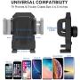 Air Vent Phone Holder for Car,Miracase Universal Vehicle Cell Phone Mount Cradle with Adjustable Clip Compatible with 11 Pro Max/XR/XS Max/XS/X/8/8 Plus/7/7P,Galaxy S10/S10+/S9/Note 9 and More