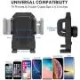 Air Vent Phone Holder for Car,Miracase Universal Vehicle Cell Phone Mount Cradle with Adjustable Clip Compatible with 11 Pro Max/XR/XS Max/XS/X/8/8 Plus/7/7P,Galaxy S10/S10+/S9/Note 9 and More