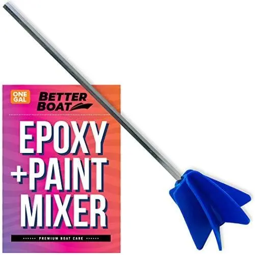 Better Boat Epoxy Mixer and Paint Mixer Drill Attachment Better Boat Epoxy Mixer and Paint Mixer Drill Attachment