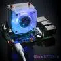 Yahboom Raspberry Pi ICE Tower Cooler RPI RGB Cooling Fan with 5mm Copper Tube & Raspberry Pi Heatsink Yahboom Raspberry Pi ICE Tower Cooler RPI RGB Cooling Fan with 5mm Copper Tube & Raspberry Pi Heatsink