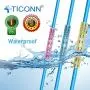 TICONN 200PCS Heat Shrink Butt Connectors Kit, Insulated Waterproof Electrical Marine Automotive Wire Crimp Terminals, Butt Splice (3 Colors / 3 Sizes) TICONN 200PCS Heat Shrink Butt Connectors Kit, Insulated Waterproof Electrical Marine Automotive Wire Crimp Terminals, Butt Splice (3 Colors / 3 Sizes)