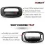 T1A Tailgate Handle Bezel Compatible with Chevrolet 1999-2007 Silverado and GMC Sierra, Also Fits 1500, 2500, 3500 HD Pickup Truck, Black Color, T1A-15228539